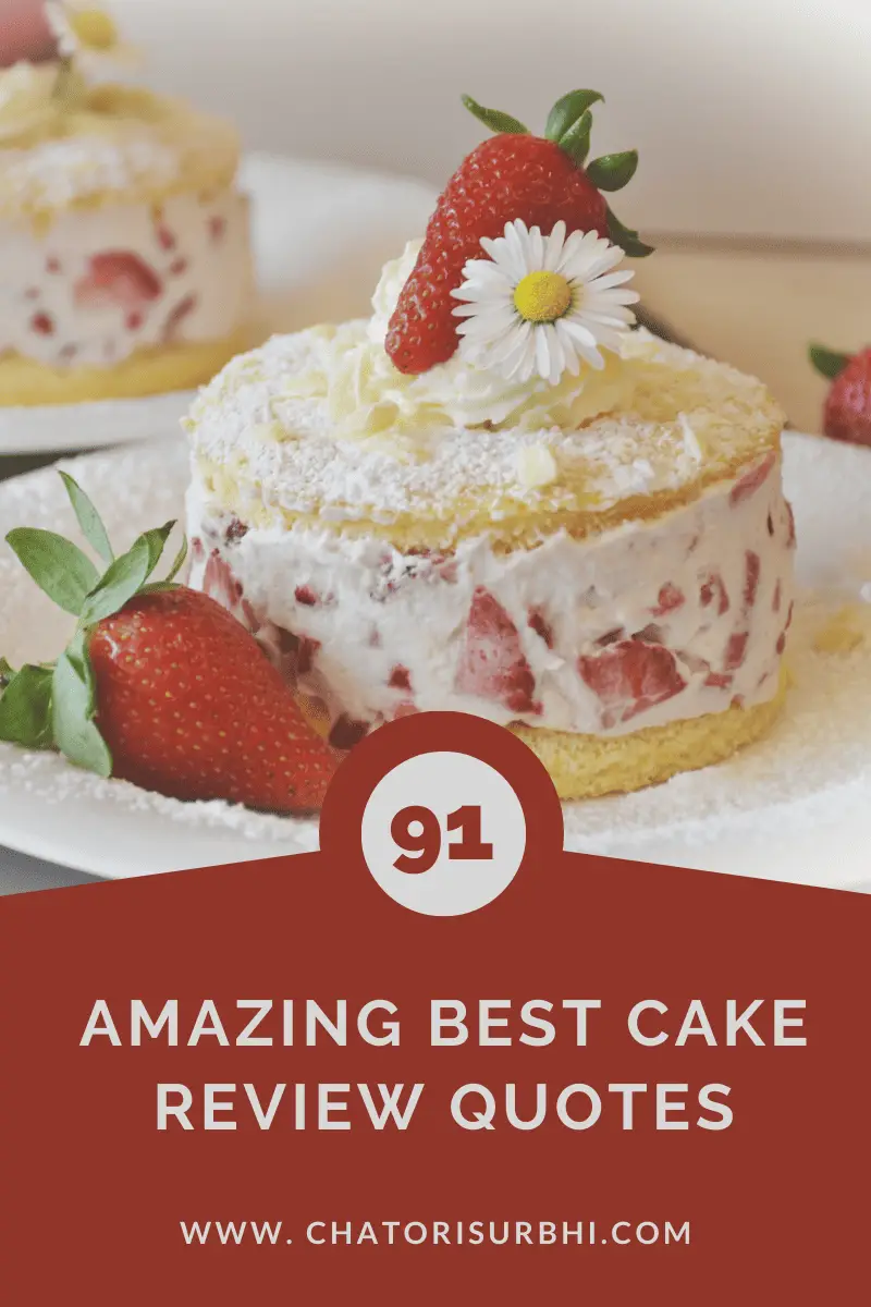 Best cake review quotes